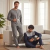 Erkek Pamuklu Bohçalık Ve Çeyizlik 2 Adet 2'li Pijama Takımı BB2478