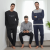 Erkek Pamuklu Bohçalık Ve Çeyizlik 3 Adet 2'li Pijama Takımı BB2481