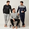 Erkek Pamuklu Bohçalık Ve Çeyizlik 3 Adet 2'li Pijama Takımı BB2481