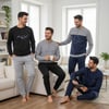 Erkek Pamuklu Bohçalık Ve Çeyizlik 4 Adet 2'li Pijama Takımı BB2483