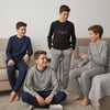 Genç Erkek Pamuklu 4 Adet 2'li Pijama Takımı BB2491