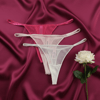 Kadın 3 lü Desenli String Set BB2148