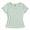 Kadın Bohçalık Çeyizlik Hediyelik Pointel Kumaş Şort Kısa Kol Tshirt ve Bralet 3'lü Pijama Takım BB2414