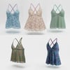 Kadın Çeyizlik Bohçalık Ve Hediyelik Transparan Tül 5'li Paket 5 Renk Babydoll BB2807