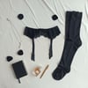 Kadın İç Giyim Siyah Renk Jartiyer BB2731