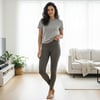 Kadın Likralı Yeşil Renk Tayt BB2593