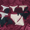 Kadın Pamuklu 10'lu Paket Karışık Renk Hipster String Tanga Checky Brazilya Külot BB271