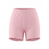 Kadın Pembe Renk Bohçalık Çeyizlik Kısa Kollu Pijama ve Şortlu 3'lü Pamuklu Pijama Takım BB2335