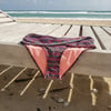 Kadın Plaj Giyim Desenli Bikini Alt BB2566
