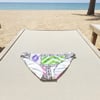 Kadın Plaj Giyim Desenli Bikini Alt BB2579