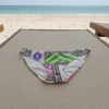 Kadın Plaj Giyim Desenli Bikini Alt BB2579
