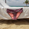 Kadın Plaj Giyim Desenli Bikini Alt BB2566