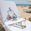 Kadın Plaj Giyim Desenli Bikini Takım BB2634
