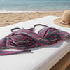Kadın Plaj Giyim Desenli Bikini Üst BB2571