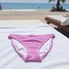 Kadın Plaj Giyim Lila Renk Bikini Alt BB2577