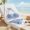 Kadın Plaj Giyim Mavi Renk Bikini Takım BB2641