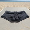 Kadın Plaj Giyim Siyah Renk Şort Bikini Alt BB2567