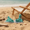 Kadın Plaj Giyim Yeşil Renk Puantiyeli Bikini Üst BB2624