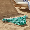 Kadın Plaj Giyim Yeşil Renk Puantiyeli Bikini Alt BB2623