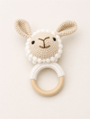 Yino Amigurumi Kuzu Çıngırak Krem