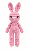 Yino Amigurumi Tavşan Pembe