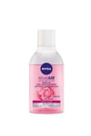 Aqua Rose Micellar Gül Suyu İçeren Çift Fazlı Makyaj Temizleme Suyu,400ml, Tüm Ciltler için
