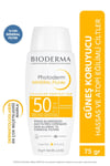 Bioderma Photoderm Mineral Fluid SPF50+ Çok Hassas Ciltler için Yüksek Koruma Yüz, Vücut Güneş Kremi 75 gr