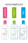 Bioderma Sensibio H2O Micellar Makyaj Temizleme Suyu 2'li Set Hassas ve Tüm Ciltler Yüz ve Göz Çevresi 500 m