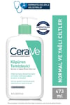 CeraVe Köpüren Temizleyici Seramid Içerikli Normal & Yağlı Ciltler Yüz Vücut 473 ml