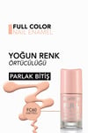 Flormar Oje - Full Color Nail Enamel C60 Berry Brown 8690604497591