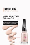 Flormar Quick Dry Nail Enamel Qd11 Vanilla Ice Cream Oje 8690604282494