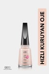 Flormar Quick Dry Nail Enamel Qd11 Vanilla Ice Cream Oje 8690604282494