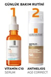 La Roche Posay Anthelios Age Correct Spf50 Renkli Kapatıcı Özelliğe Sahip Yüz Güneş Kremi 50 ml