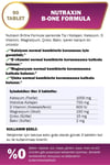 Nutraxin B-One Formula - Özel Destek 90 Tablet Kalsiyum Kolajen Tip1 Magnezyum Bakır