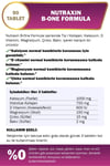 Nutraxin B-One Formula - Özel Destek 90 Tablet Kalsiyum Kolajen Tip1 Magnezyum Bakır
