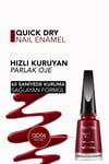Oje - Quick Dry Nail Enamel QD06 Fiery Red 8690604234004