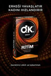 Okey Ritim Tırtıklı Ve  Etkili Prezervatif 10 Lu