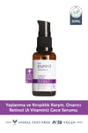 The Purest Solutions Kırışıklık Karşıtı, Onarıcı Retinol (a Vitamini) Gece Serumu 30 Ml (1% Retinol + Ceramide)