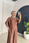 Asi̇metri̇k Pantolonlu Takım | Camel