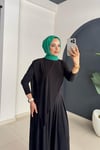 Asi̇metri̇k Pantolonlu Takım | Si̇yah