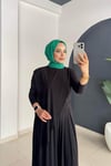 Asi̇metri̇k Pantolonlu Takım | Si̇yah