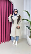 Astarlı Kaşe Kaban | Bej