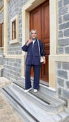 Astarlı Oysh Ceket & Palazzo Eşofman | Lacivert
