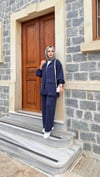 Astarlı Oysh Ceket & Palazzo Eşofman | Lacivert