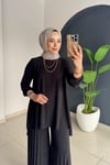Berilyum Pantolonlu Takım | Siyah