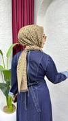 Denim Elbise | Koyu Kot