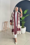 Desenli̇ Ki̇mono | Kahve