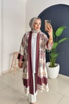 Desenli̇ Ki̇mono | Kahve