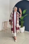 Desenli̇ Ki̇mono | Kahve