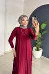 Eteği Piliseli Takım | Bordo
